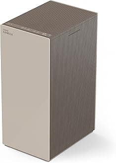 Air Purifiers for Large Room Whole Home Up to 4,253ft², 2 Sets of XL Washable Pre-Filters and HEPA Filters for Dual Purification, AQI, Turbo Mode, Timer, Wheels, 5yr Warranty, ProX(B)