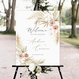 Wedding Welcome Sign, Our Wedding Sign, Welcome To Our Wedding Sign, Wedding Signs For Ceremony And Reception, Welcome Wedding Signs, Minimalist Sign For Wedding #3