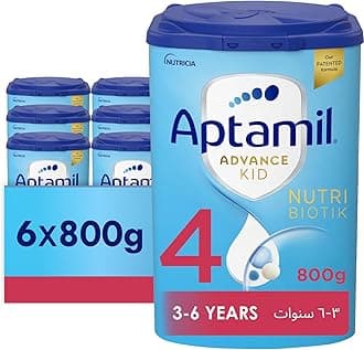Advance Kid 4 Growing Up Formula Milk From 3-6 Years, Easy To Use Pack, 800g - Pack of 6