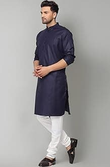 Men’s Cotton Blend Plain Kurta Comfortable and Stylish