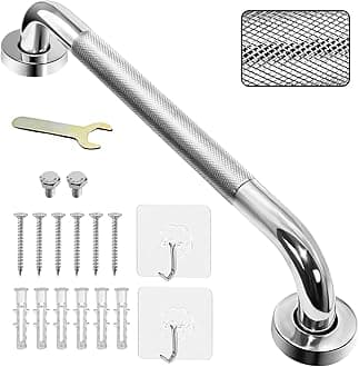 17inch / 43CM Anti Slip Bathroom Grab Bar Handle Stainless Steel