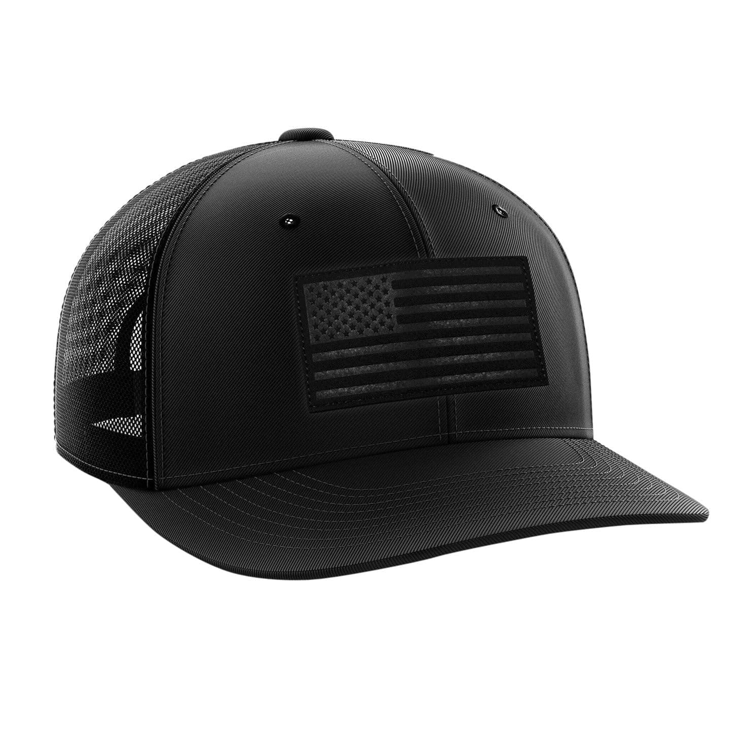 Leather Flag Patch Snapbacks Hat for Men and Women