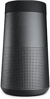 Bose The SoundLink Revolve, The Portable Bluetooth Speaker with 360 Wireless Surround Sound, Triple Black