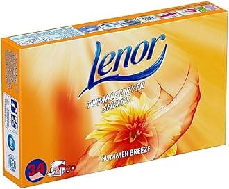 Bounce/Lenor Summer Breeze 40 Tumble Dryer Sheets 100g