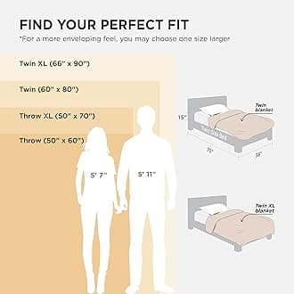 Bedsure GentleSoft Light Brown Fleece Blanket for Couch - Cozy Soft Blankets for Women, Cute Small Throws for Girls, 50x70 Inches