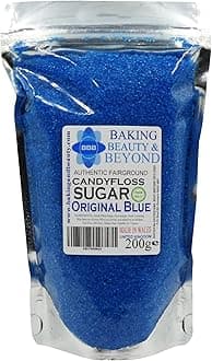 Baking Beauty and Beyond Premium Candy Floss Sugar 200g - Original Blue Flavour