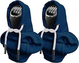 2PCS Gear Shift Hoodie, Upgraded Universal Hoodie Car Gear Shift Cover, 6.7Inch Funny Shifter Hoodie, Car Interior Accessories Car Shifter Stick Protector Decoration for Most Car Gear Shift Levers