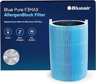 Blue Pure 311i Max Series AllergenBlock Filter, Genuine Replacement Filter for Allergies, Pollen, Dust, Pet Dander, Fits Blue Pure 311i Max Air Purifier