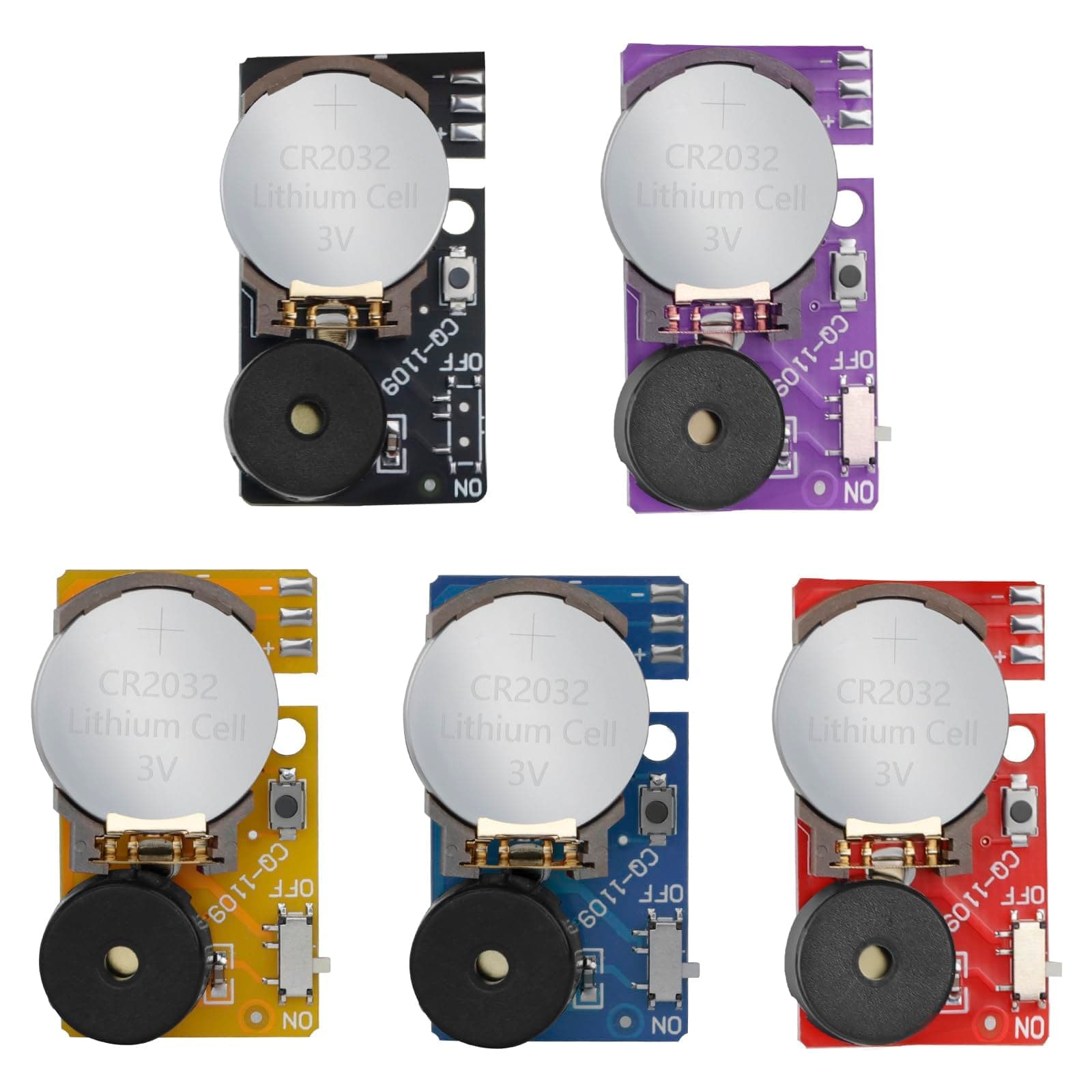 Mixed 3 Pack Hidden Annoying Beep Office Prank Devices,Small Prank Chirp Noise Maker Including Different Sounds, Cricket,Beep and More,Point Guard Prank for April Fools Day Gag,Randomly