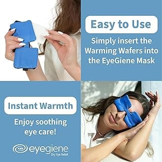 EyeGiene Insta-Warmth Eye Mask for Dry Eye Treatment Developed by Eyedetec Medical