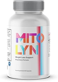 Mitolyn - Natural Energy & Stress Support Supplement, Food Supplement, Vegan, 60 Capsules, Supports Weight Management,Slim Warriors