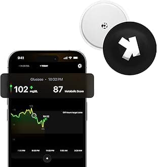 Ultrahuman M1 Live | Smart Glucose Tracking via App | Enhance your lifestyle, optimise your diet and fuel your workouts | Advanced Freestyle Libre 2 CGM Sensors (Single Sensor)