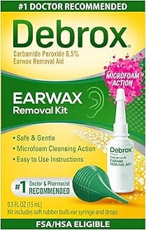 Debrox Earwax Removal Aid Kit 0.5 oz (0.5 Fl Oz (Pack of 1))