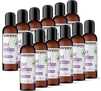 everyone for every body Lotion Vanilla Lavender 2 oz Pack of 12