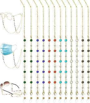 EAONE Glasses Chain for Women, Stylish Sunglasses Strap Eyeglass Holders arou...