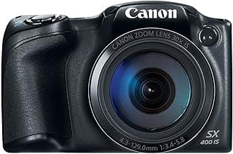 CanonPowerShot SX400 Digital Camera with 30x Optical Zoom (Black) (Discontinued by Manufacturer)