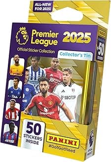 Premier League 2025 Official Sticker Collection - Pocket Tin