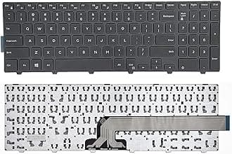 WISTAR Laptop Keyboard for Dell Inspiron 15 3000 Series 3541 3542 3543 3553 3558 3559,15 5000 Series 5542 5543 5547 5548 5552 5557 5558 5559, 17 5000 Series 5748 5749 5755 5758 5759 Laptop