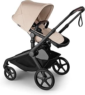 Kangaroo All-Terrain Single-to-Double Tandem Stroller for Infant and Toddler, for Up to Three Kids, XL Wheels, One-Hand Operation, Large Bassinet, XL Underseat Storage (Desert Taupe)