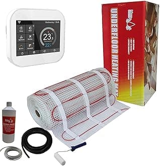 Electric Underfloor Heating kit 150w - 22.0m2 - White Smart WiFi Thermostat