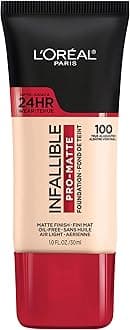 Cosmetics Makeup Infallible Pro-Matte Liquid Longwear Foundation, True Alabaster, 1 fl oz.
