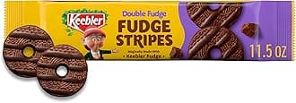 KEEBLER Fudge Stripe Double Fudge Cookie - 11 oz