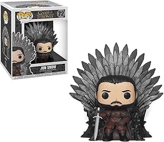 Pop! Deluxe: Game of Thrones - Jon Snow Sitting On Iron Throne
