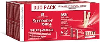 Forte Hair Growth Serum Ampoules 28 x 5,5 ml Anti Hair Loss Serum Chronic Hair Loss And Thinning Treatment Natural Extracts and Vitamins Hair And Scalp Treatment Hair Care And Products