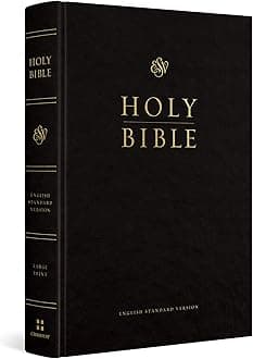 Holy Bible: English Standard Version, Black, Pew and Worship
