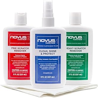 NOVUS 7100 Plastic Polish Kit - 8 oz.