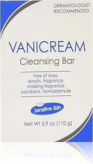 Cleansing Bar 3.9 oz For Sensitive Skin, Pack of 4