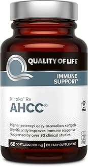 Quality of Life Labs, AHCC RX, 300 mg, 60 Softgels