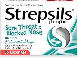Menthol Fast Effective Relief from Sore Throats, 36 Lozenges