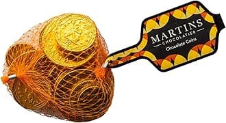 Martin's Chocolatier Belgian Milk Chocolate Coins | 50g Net (Pack of 2)