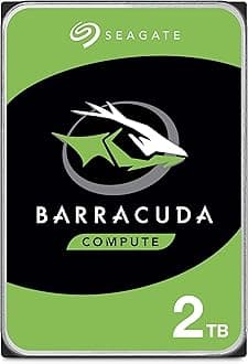 Store Barracuda Internal Hard Drive 2TB SATA 6Gb/s 256MB Cache 3.5-Inch - Frustration Free Packaging (ST2000DM008)