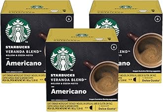 NESCAFÉ DOLCE GUSTO Starbucks Coffee Veranda Blend Americano, (Packaging May Vary), 12 Count (Pack of 3)