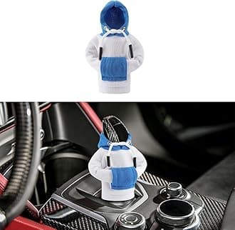 Kutyun Gear Shift Hoodie, Upgraded Universal Hoodie Car Gear Shift Cover, Funny Shifter Hoodie, Car Interior Accessories Car Shifter Stick Protector Decoration for Most Car Gear Shift Levers