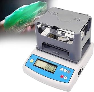 Gold Purity Tester Machine Digital Electronic Gold Purity Tester Meter with Maximum Weight 300g/600g Gold Purity Testing Analyzer Machine,0.01-300g