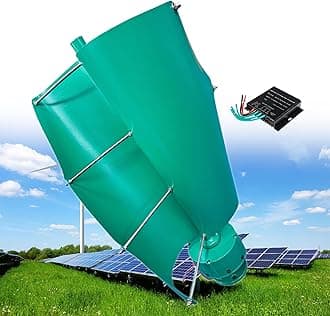 12000W Vertical Wind Power Turbine Generator Kit,12V/24V/48V Portable Maglev Wind Turbine Generator with Charge Controller for Boats Cabins Mobile Homes,A-24V