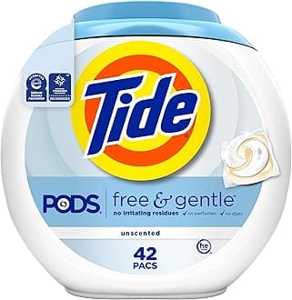Pods Detergent Capsules Free & Gentle - 42 CT