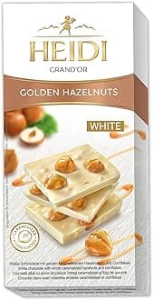 White & Hazelnuts Chocolate - 100 gm