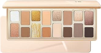 CHEERYEP 16-Color Golden Dune Eyeshadow Palette | Creamy Matte, Shimmer & Marbled Gold Shades | Vegan, Cruelty-Free, Long-Lasting Pigments | Perfect for Everyday Makeup & Desert-Inspired Glam (Nature)
