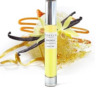 Luxury Perfume Oil, Ultra-Concentrated Women Roll-On Fragrance Oil, Long Lasting Rollerball Travel Mini Perfume, Vegan, Alcohol & Cruelty Free 10ml (Crème Brûlée)