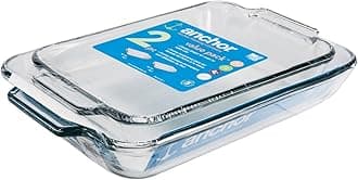 Anchor Hocking Oven Basics Glass Baking Dishes, Rectangular Value Pack, Set of 2