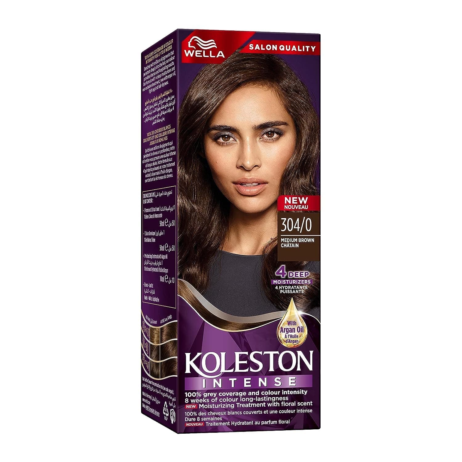 KOLESTON INTENSE SEMIKIT 304/0 MEDIUM BROWN