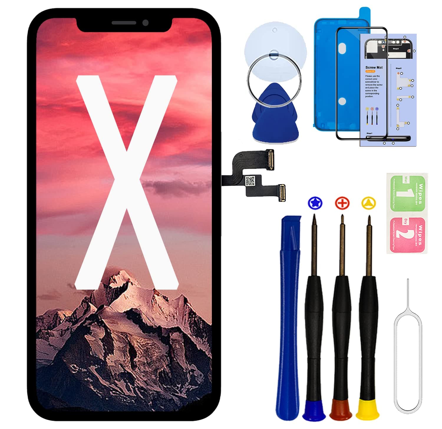For LCD iPhone X Display Touch Screen