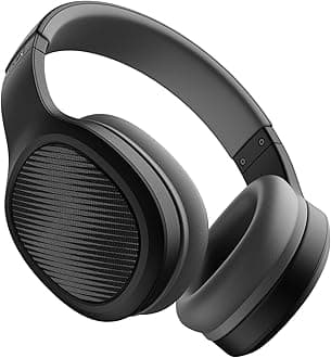 Rockerz 460, 30H Battery, 40mm Drivers, Beast Mode, ENx, Dual Pair, Adaptive Fit, Stream Ad Free Music via App Support, Bluetooth Headphones, Wireless Over Ear Headphone with Mic (Active Black)