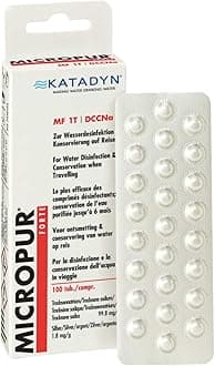 Katadyn Micropur Forte MF 1T Tablets for disinfecting and storing portable water