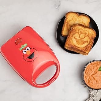 Sesame Street Elmo Single Sandwich Maker - Sesame Street Kitchen Appliance