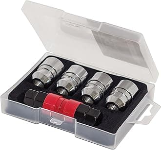 Butzi 14x1.50 Chrome Anti Theft Locking Wheel Bolt Nuts & 2 Keys to fit Chrysler 300c